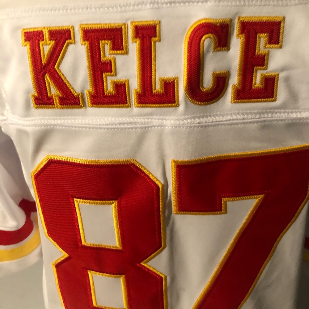 New Kansas City #87 Travis Kielce jersey - Picture 7 of 8